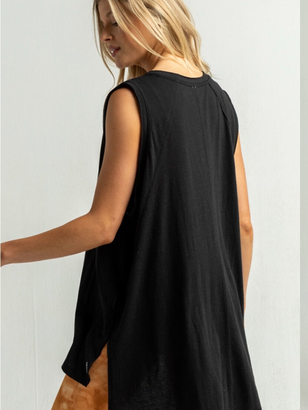 Free People City Vibes -Brand New With Tags.. this amazing top has pockets - Picture 3 of 7